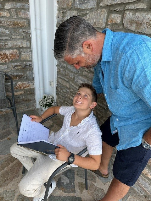 The Pass-Back Journal: Child & Adult Edition in Navy (Pre-Order)