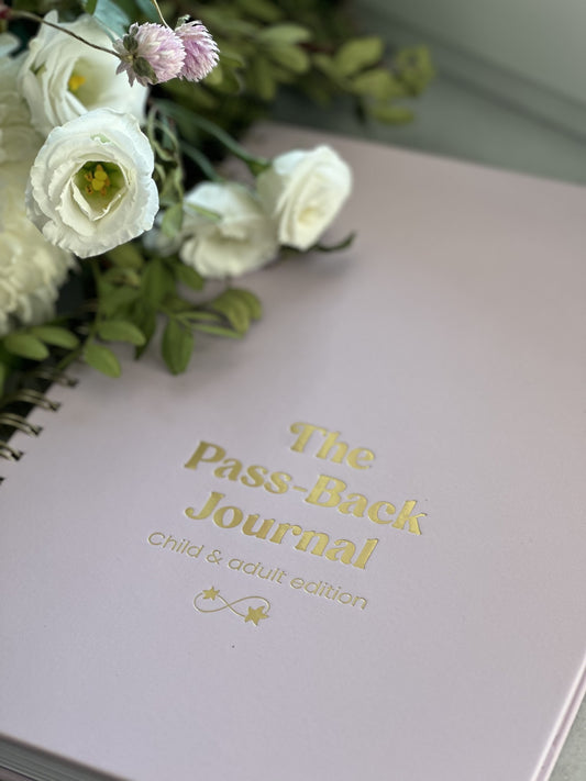 The Pass-Back Journal: Child & Adult Edition in Magnolia